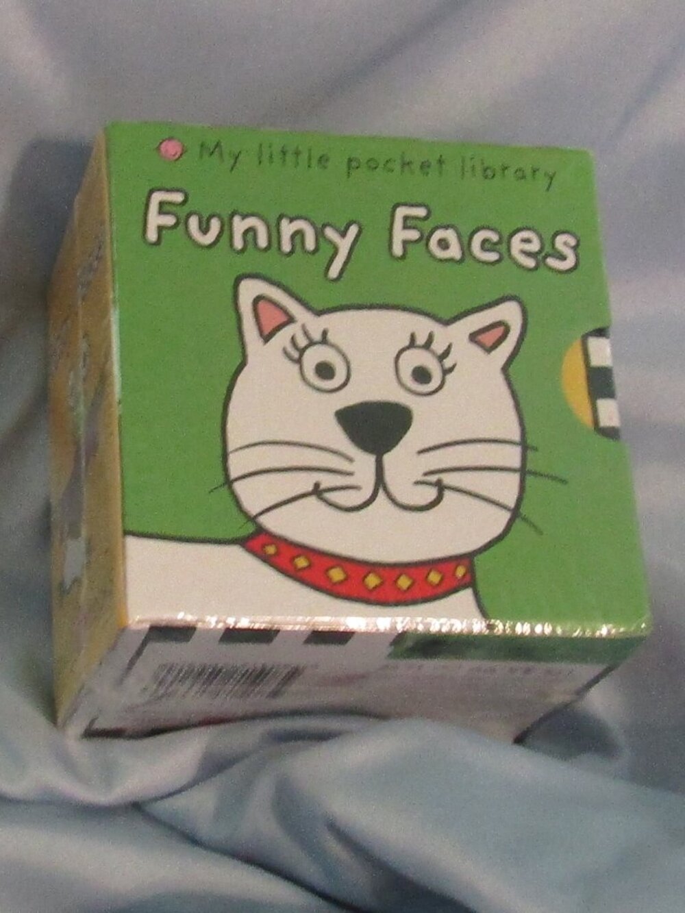 SEALED Rare Collectible MINIATURE Priddy 6 Books MY Pocket Library FUNNY FACES